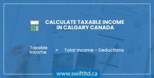 Calculate Taxable Income in Calgary Canada